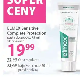 Hebe Elmex sensitive complete protection pasta do zębów oferta