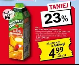 Selgros Tymbark Sok 100 % multiwitamina 1 l oferta