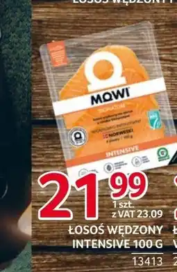 Selgros Mowi Signature Łosoś wędzony na zimno o smaku intensywnym 100 g oferta