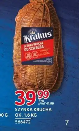 Selgros Krakus Szynka od szwagra oferta