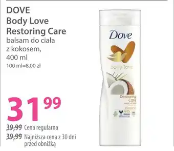 Hebe Dove body love restoring care balsam do ciała oferta