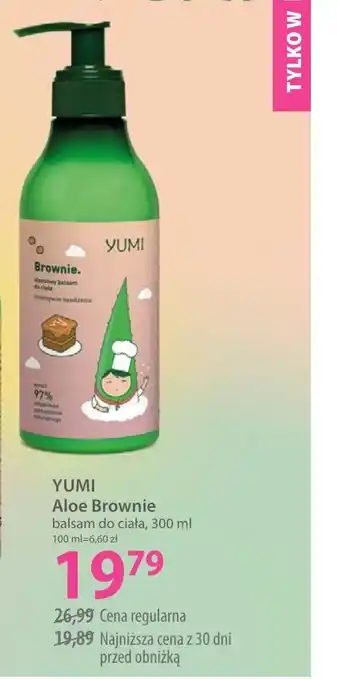 Hebe YUMI Aloe Brownie balsam do ciała oferta