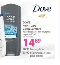 Hebe Dove men+ care clean comfort żel pod prysznic oferta