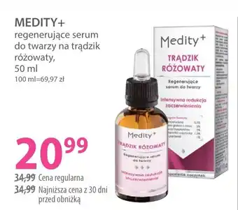 Hebe Medity+ regenerujące serum do twarzy oferta