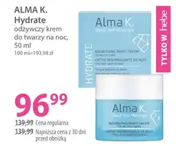 Hebe Alma k. hydrate odżywczy krem do twarzy na noc oferta