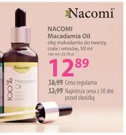 Hebe Nacomi macadamia oil olej makadamia oferta