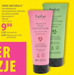 Hebe Hebe naturals odżywka do włosów oferta