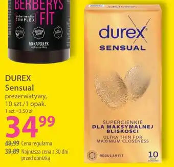 Hebe Durex sensual prezerwatywy oferta