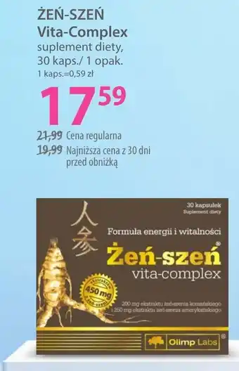 Hebe Żeń-szeń vita-complex suplement diety oferta