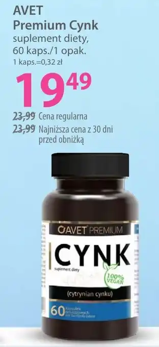 Hebe Avet premium cynk suplement diety oferta