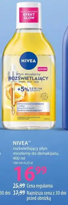 Hebe Nivea rozświetlający płyn micelarny do demakijażu oferta