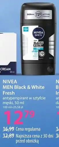 Hebe Nivea men black & white fresh antyperspirant w sztyfcie oferta