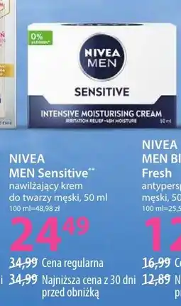 Hebe Nivea men sensitive nawilżający krem do twarzy męski oferta