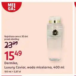 Rossmann Dermika, Luxury Caviar, woda micelarna oferta