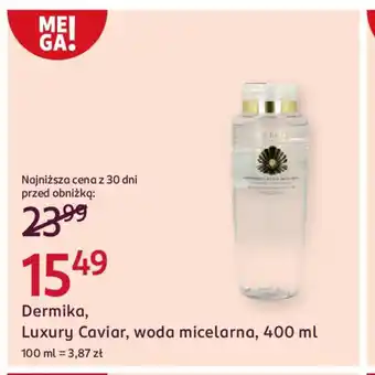 Rossmann Dermika, Luxury Caviar, woda micelarna oferta