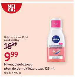 Rossmann Nivea, dwufazowy płyn do demakijażu oczu oferta