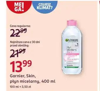 Rossmann Garnier, Skin, płyn micelarny oferta