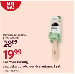 Rossmann For Your Beauty, szczotka do włosów drewniana oferta