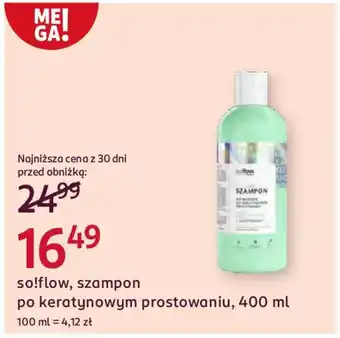 Rossmann So!flow, szampon po keratynowym prostowaniu oferta