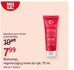 Rossmann Biotaniqe, regenerujący krem do rąk oferta