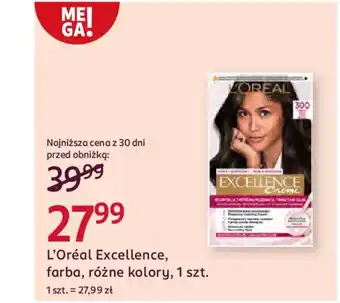 Rossmann L'Oréal Excellence, farba oferta