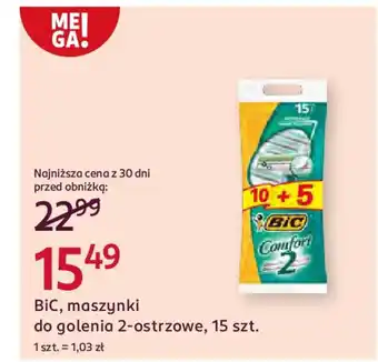 Rossmann BiC, maszynki do golenia 2-ostrzowe oferta