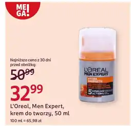 Rossmann L'Oreal, Men Expert, krem do twarzy oferta