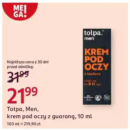 Rossmann Tołpa, Men, krem pod oczy z guaraną oferta