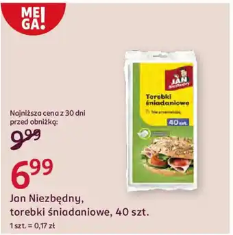 Rossmann Jan Niezbędny, torebki śniadaniowe oferta