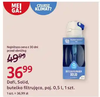 Rossmann Dafi, Solid, butelka filtrująca oferta