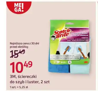 Rossmann 3M, ściereczki do szyb i luster oferta