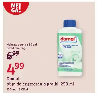 Rossmann Domol, płyn do czyszczenia pralki oferta