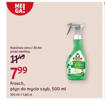 Rossmann Frosch, płyn do mycia szyb oferta