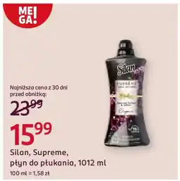 Rossmann Silan, Supreme, płyn do płukania oferta