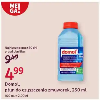 Rossmann Domol, płyn do czyszczenia zmywarek oferta