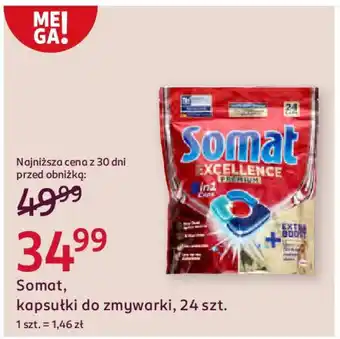 Rossmann Somat kapsułki do zmywarki oferta