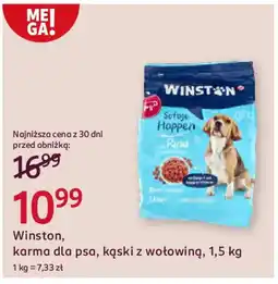 Rossmann Winston, karma dla psa, kąski z wołowiną oferta