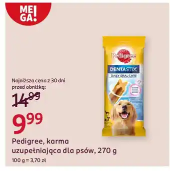 Rossmann Pedigree, karma uzupełniająca dla psów oferta