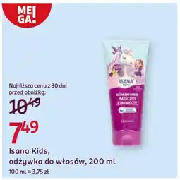 Rossmann Isana Kids, odżywka do włosów oferta