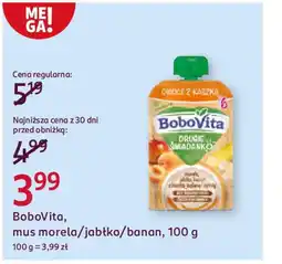 Rossmann Bobovita, mus morela/jabłko/banan oferta