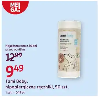 Rossmann Tami Baby, hipoalergiczne ręczniki oferta