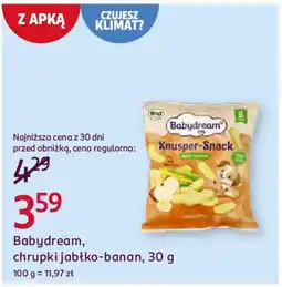 Rossmann Babydream Knusper-Snack chrupki jabłko-banan oferta