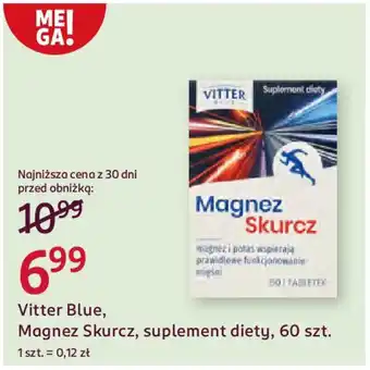 Rossmann Vitter Blue, Magnez Skurcz, suplement diety oferta