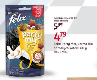 Rossmann Felix Party mix, karma dla dorosłych kotów oferta