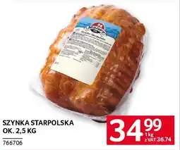 Selgros Szynka starpolska oferta