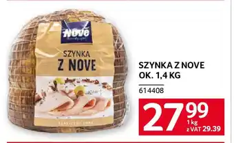 Selgros Szynka z nove oferta