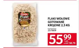 Selgros Flaki wołowe gotowane krojone oferta