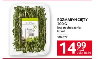 Selgros Rozmaryn cięty oferta