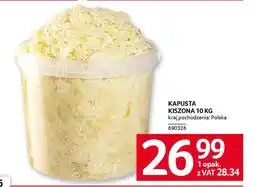 Selgros Kapusta kiszona oferta