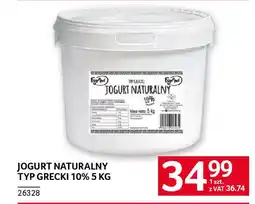 Selgros Jogurt naturalny typ grecki 10% oferta